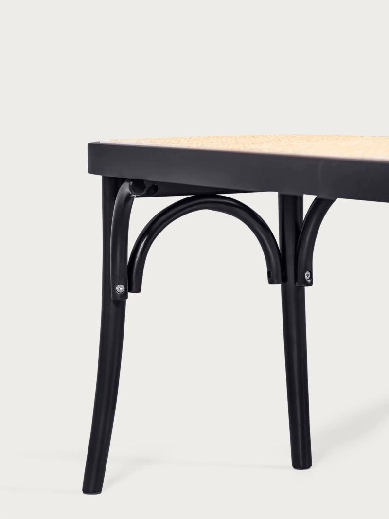 Banco vintage com design clássico em rotim natural - North NEST DREAM - 2