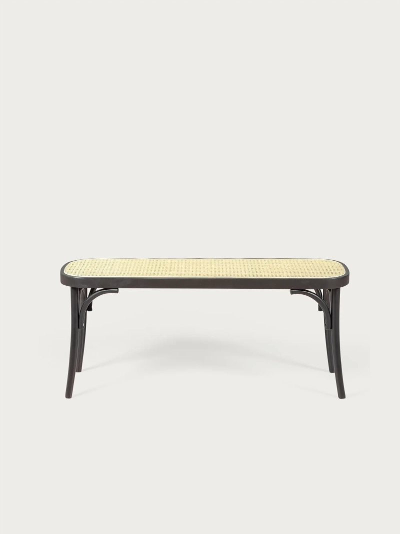 Banc vintage au design classique en rotin naturel - North NEST DREAM - 1