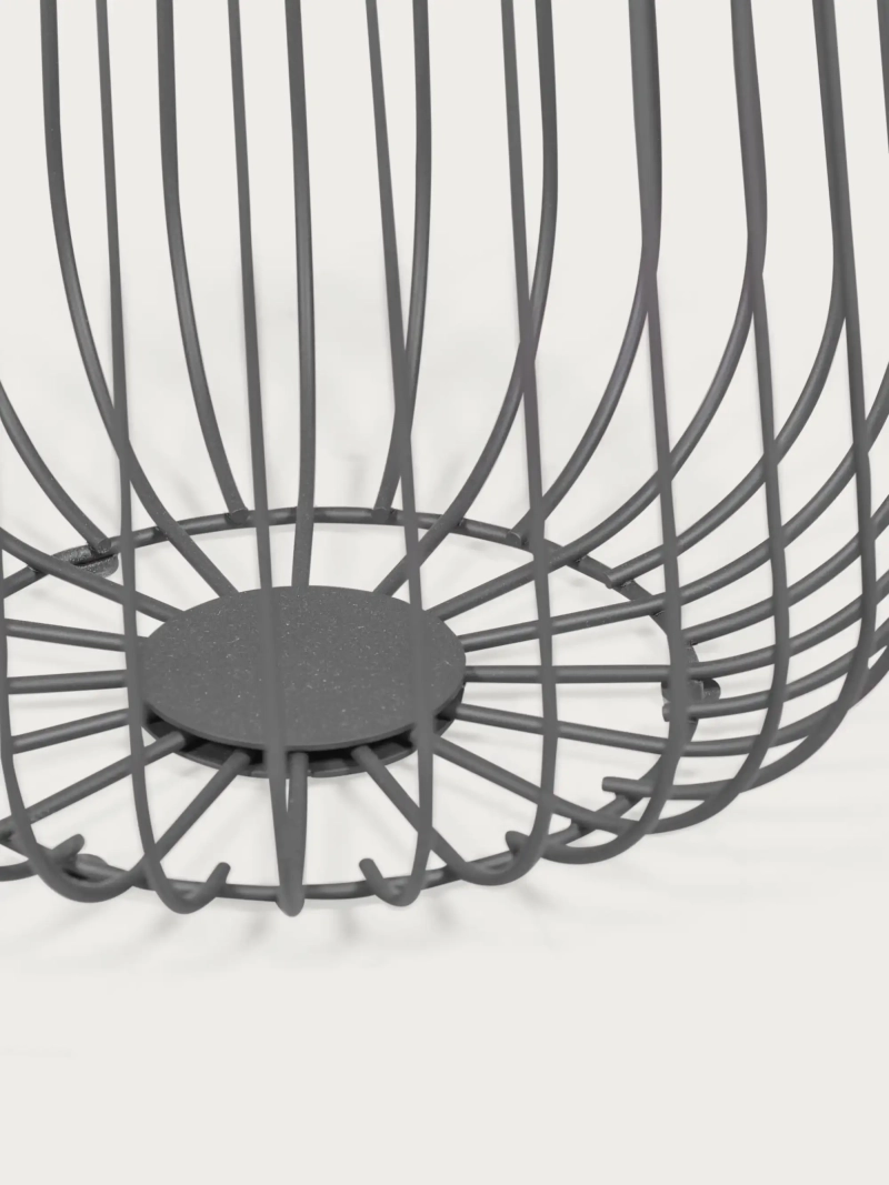 Round beistelltisch aus Stahl für den Außenbereich geeignet - Tanzania NEST DREAM - 1