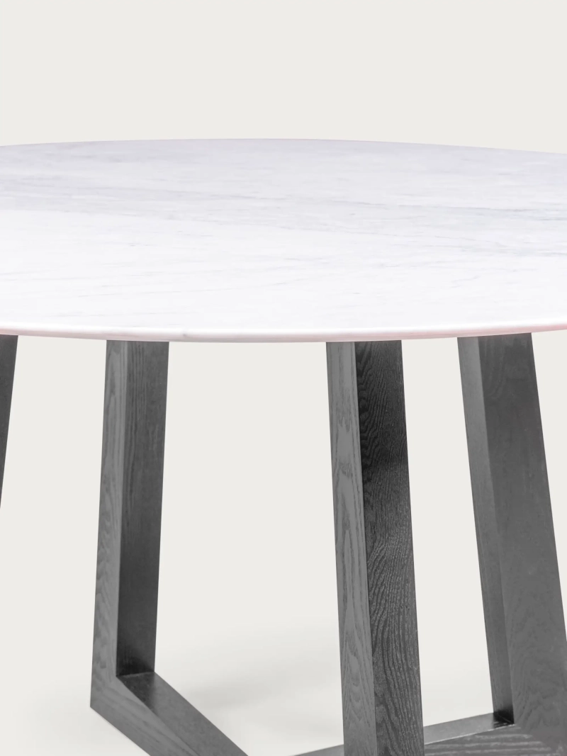 Carrara marble round dining table (150cm) - Soho NEST DREAM - 1