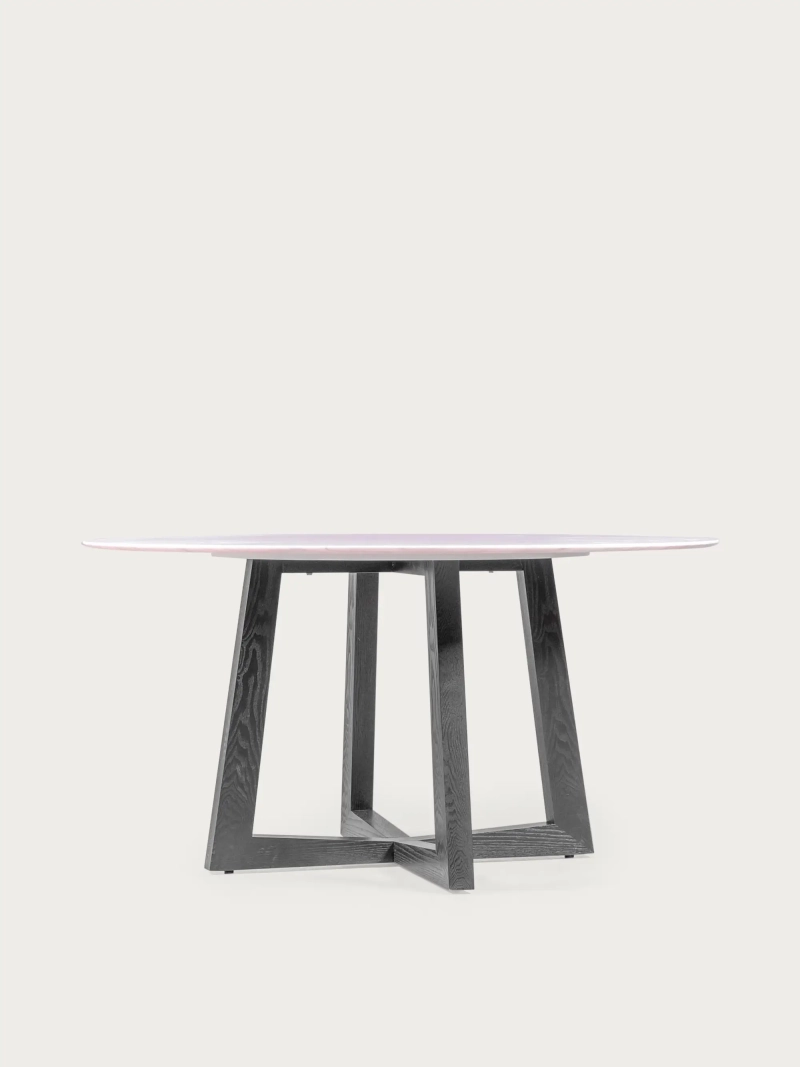 Kulatý jídelní stůl z carrarského mramoru (150 cm) - Soho NEST DREAM - 1