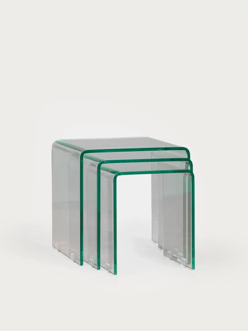 Sidobord i härdat glas - Ice NEST DREAM - 1