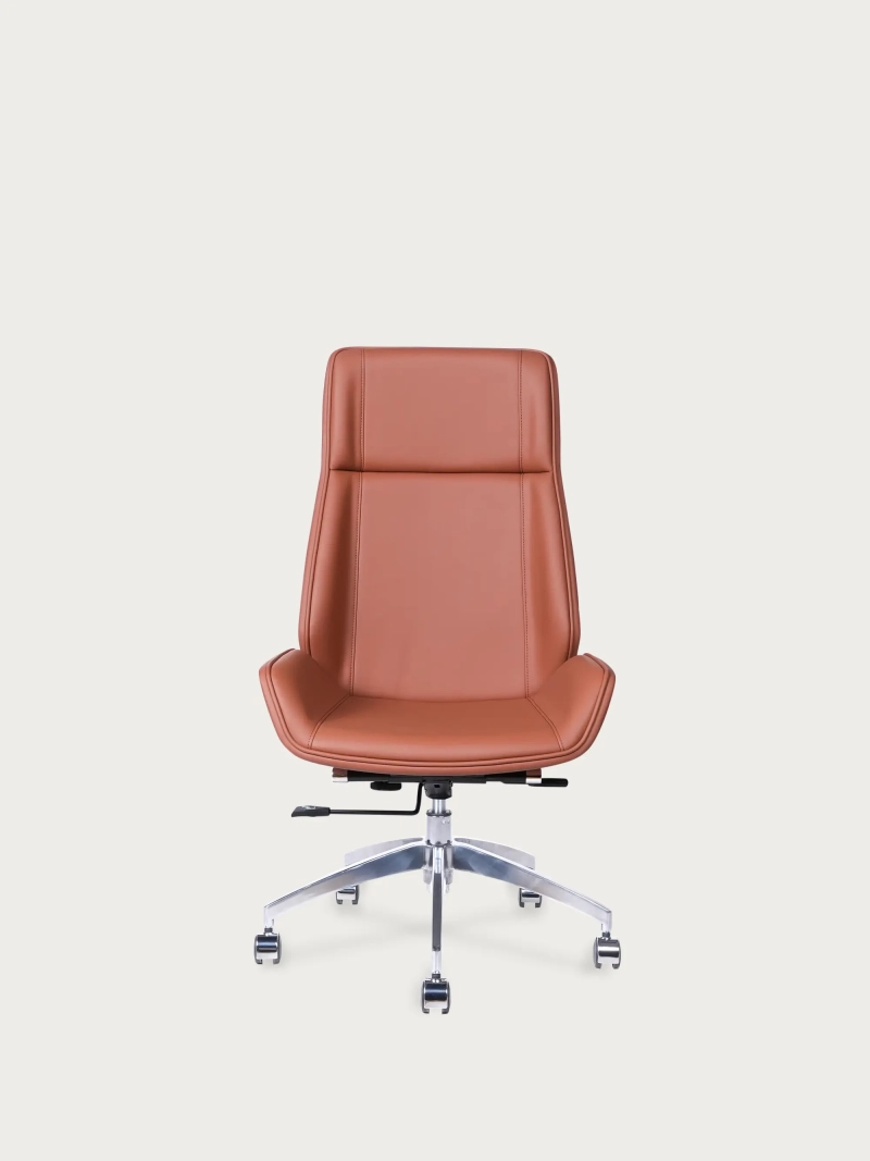 Siège de bureau en cuir synthétique avec dossier haut - Nordic Couleurs NEST DREAM - 1