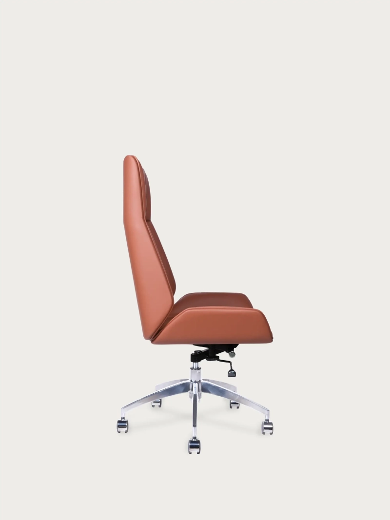 Siège de bureau en cuir synthétique avec dossier haut - Nordic Couleurs NEST DREAM - 2