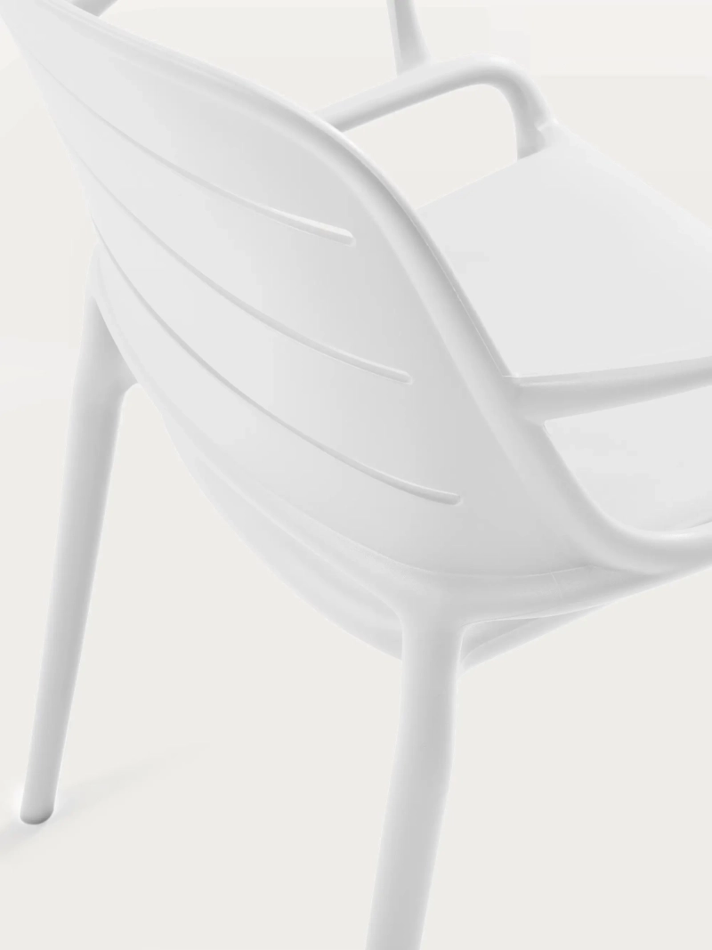 Plastični stol z nasloni za roke, primeren za zunanjo uporabo - Sunset NEST DREAM - 46