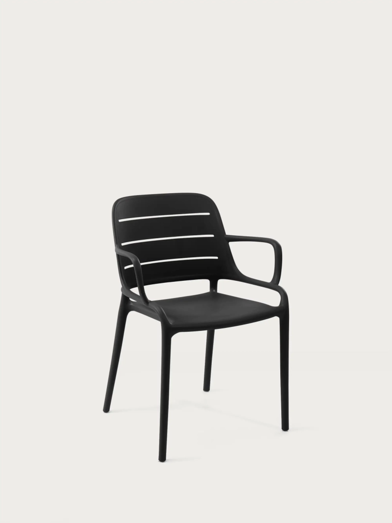 Sedia in plastica con braccioli adatta all'uso esterno - Sunset NEST DREAM - 1