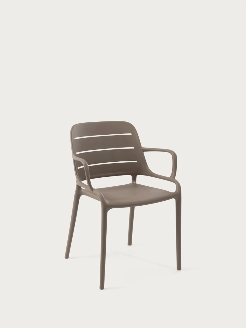 Cadeira de plástico com braços adequada para utilização no exterior - Sunset NEST DREAM - 28