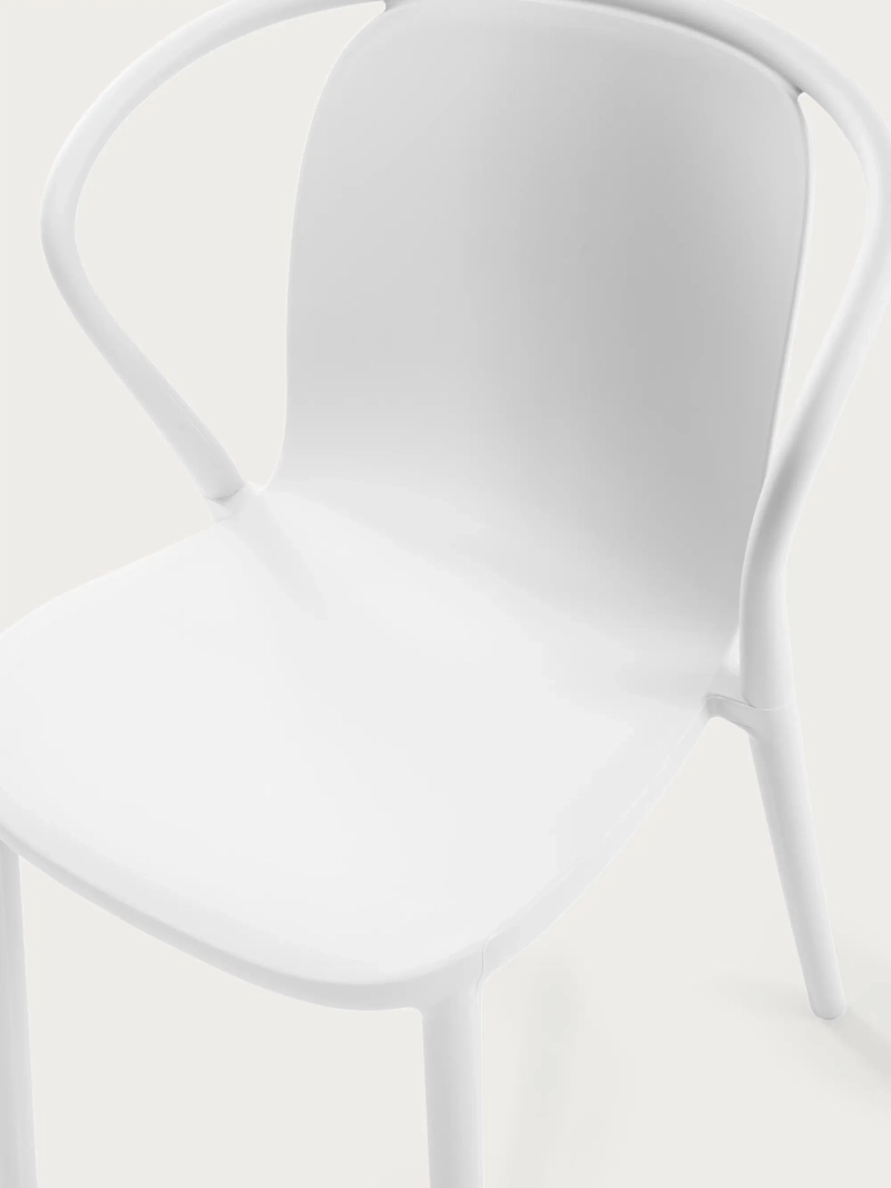 Silla de comedor apilable apta para jardín - Pierre NEST DREAM - 1