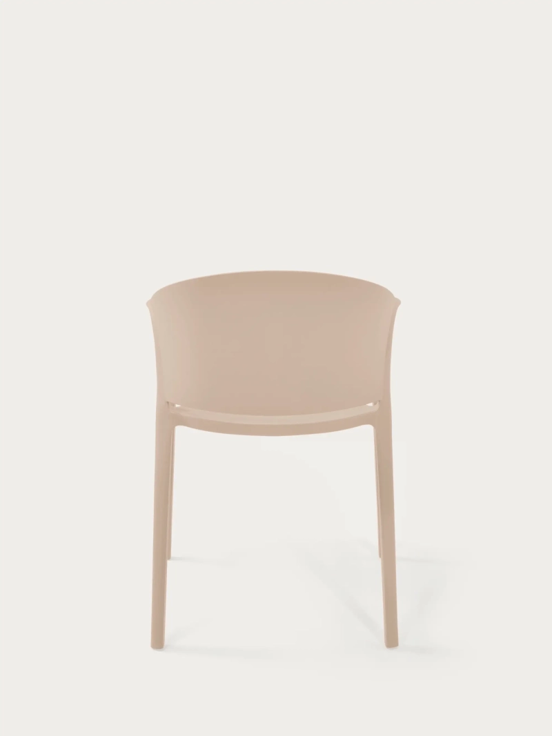 Ulkokäyttöön soveltuva design-tuoli käsinojilla - Alpstone NEST DREAM - 1