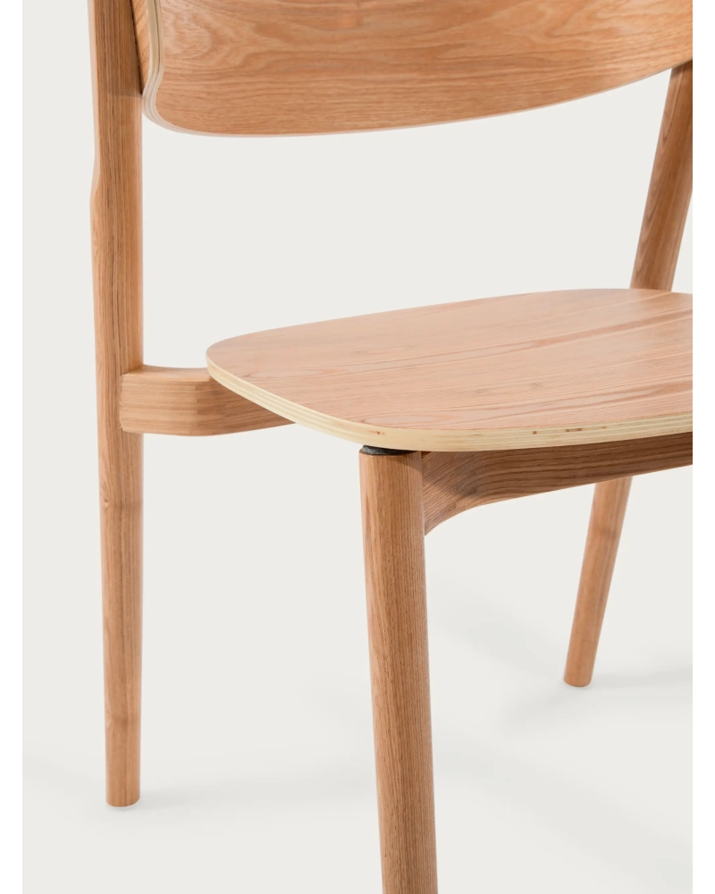 Dining chair in natural ash wood - Notorius NEST DREAM - 5