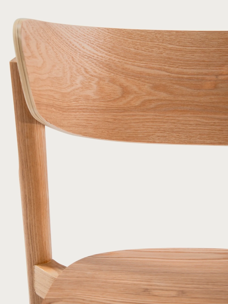 Sedia da pranzo in legno di frassino naturale - Notorius NEST DREAM - 1