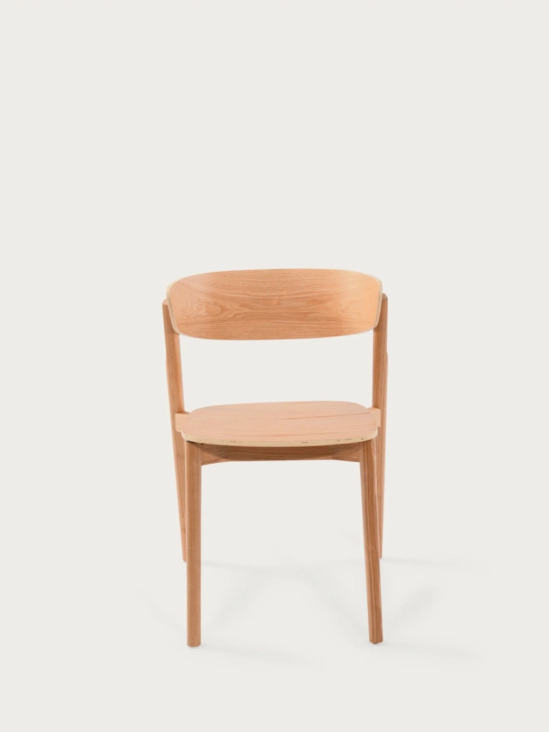 Dining chair in natural ash wood - Notorius NEST DREAM - 1
