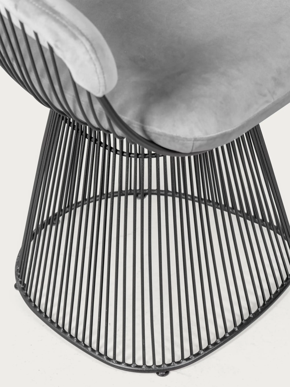 Sillón de diseño tapizado en terciopelo y estructura de acero - Albert NEST DREAM - 1