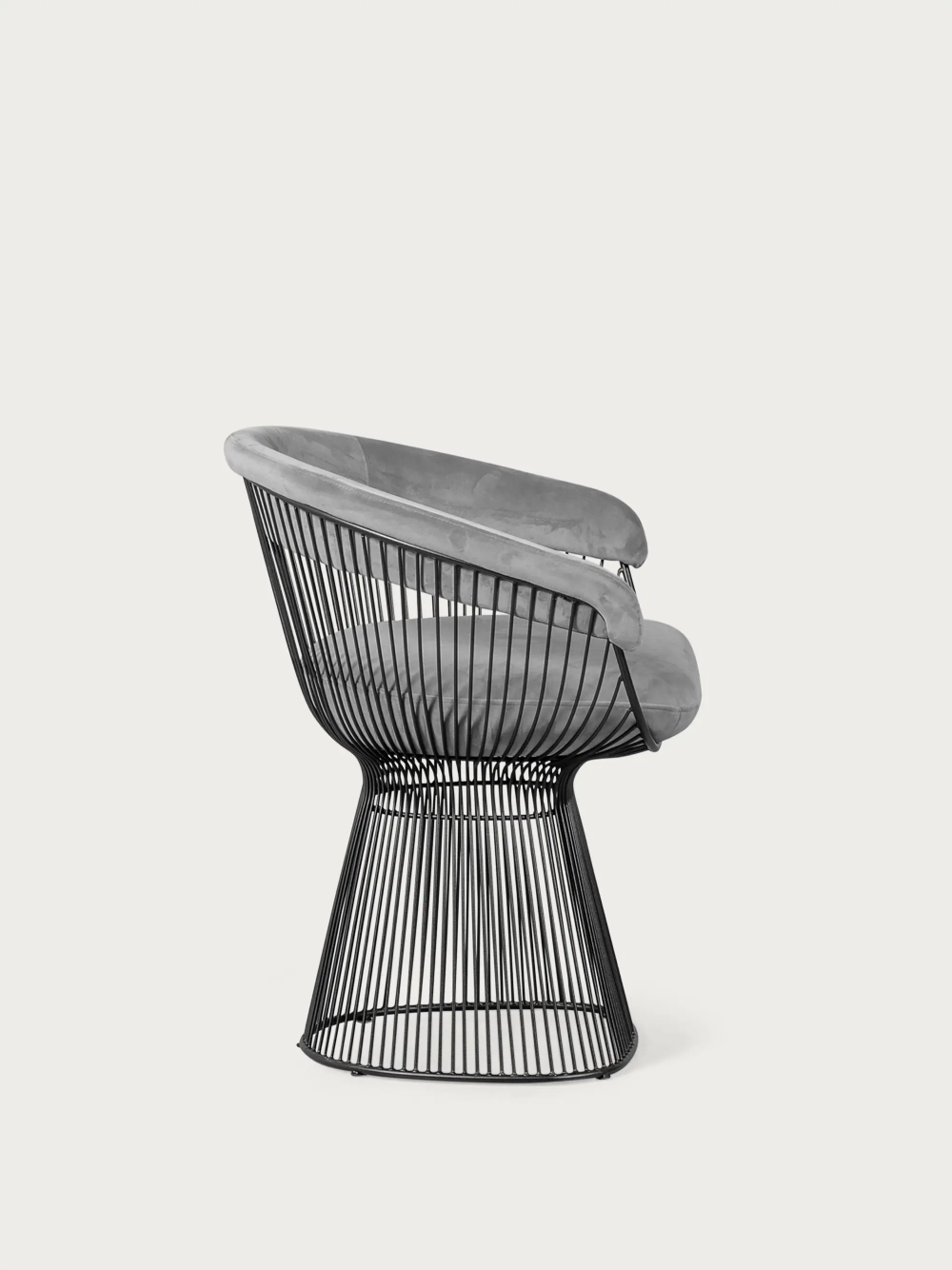 Sillón de diseño tapizado en terciopelo y estructura de acero - Albert NEST DREAM - 1