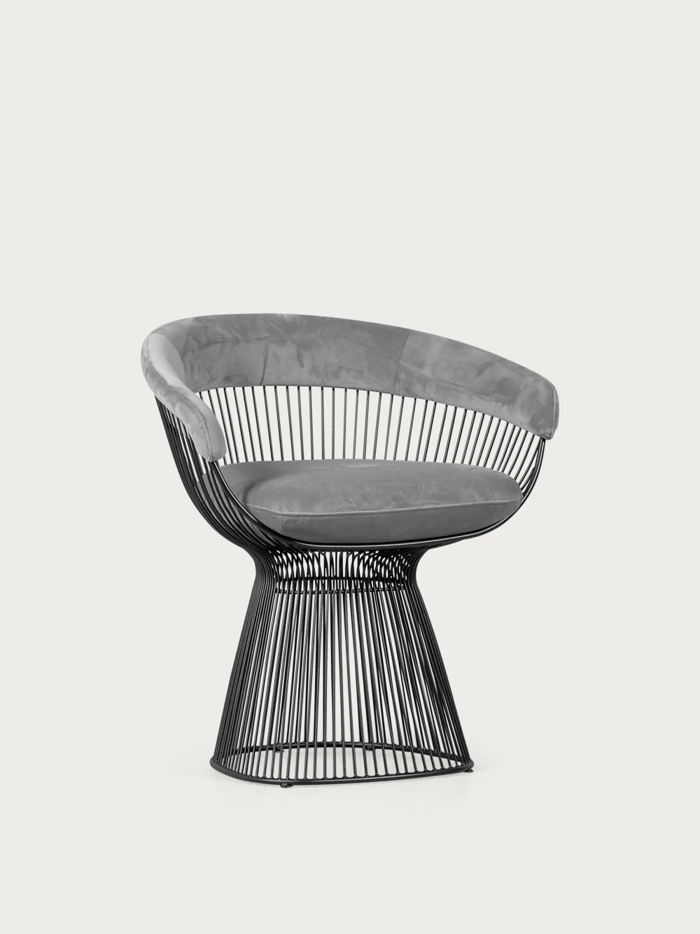 Sillón de diseño tapizado en terciopelo y estructura de acero - Albert NEST DREAM - 1