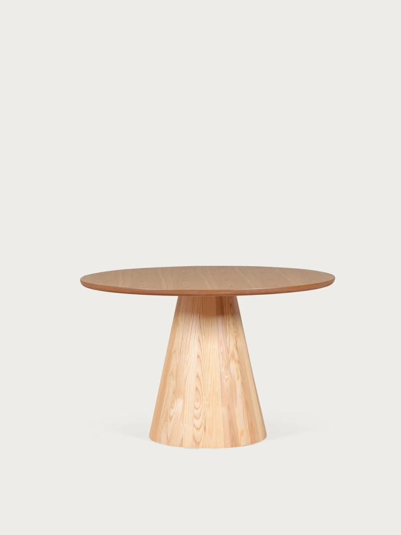 Mesa de comedor con pie central en madera de fresno (120cm) - Nest NEST DREAM - 5