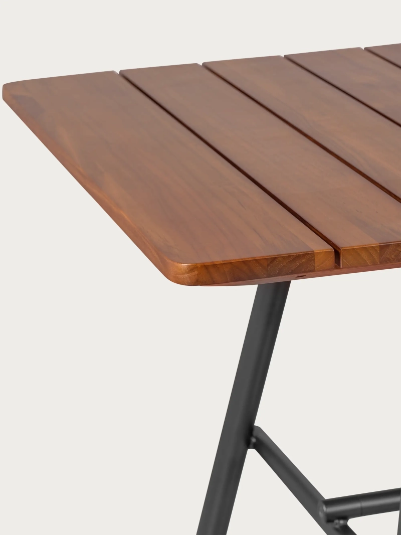 Mesa industrial de madera maciza de teca de alta gama (180x90cm) - Fare NEST DREAM - 1