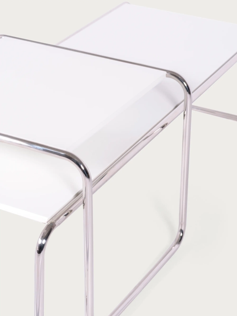 Juego de mesa de centro y mesa auxiliar de diseño moderno - Torino NEST DREAM - 15