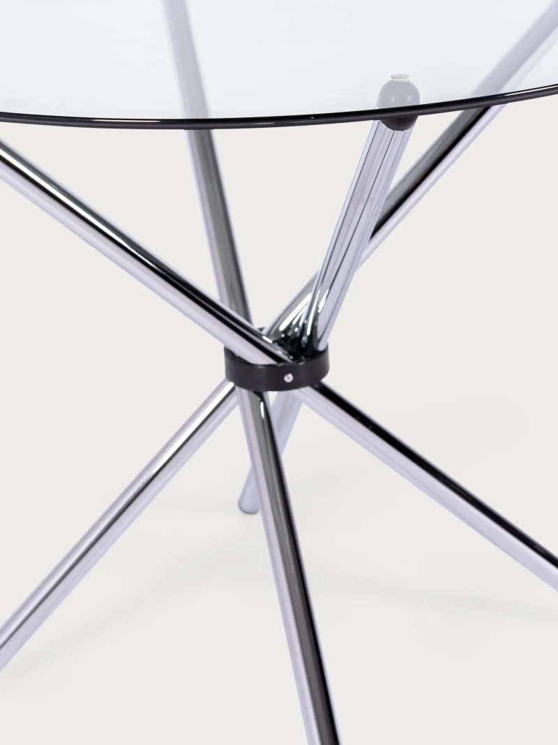 Round køkkenbord i glas (90 cm) - Round NEST DREAM - 1