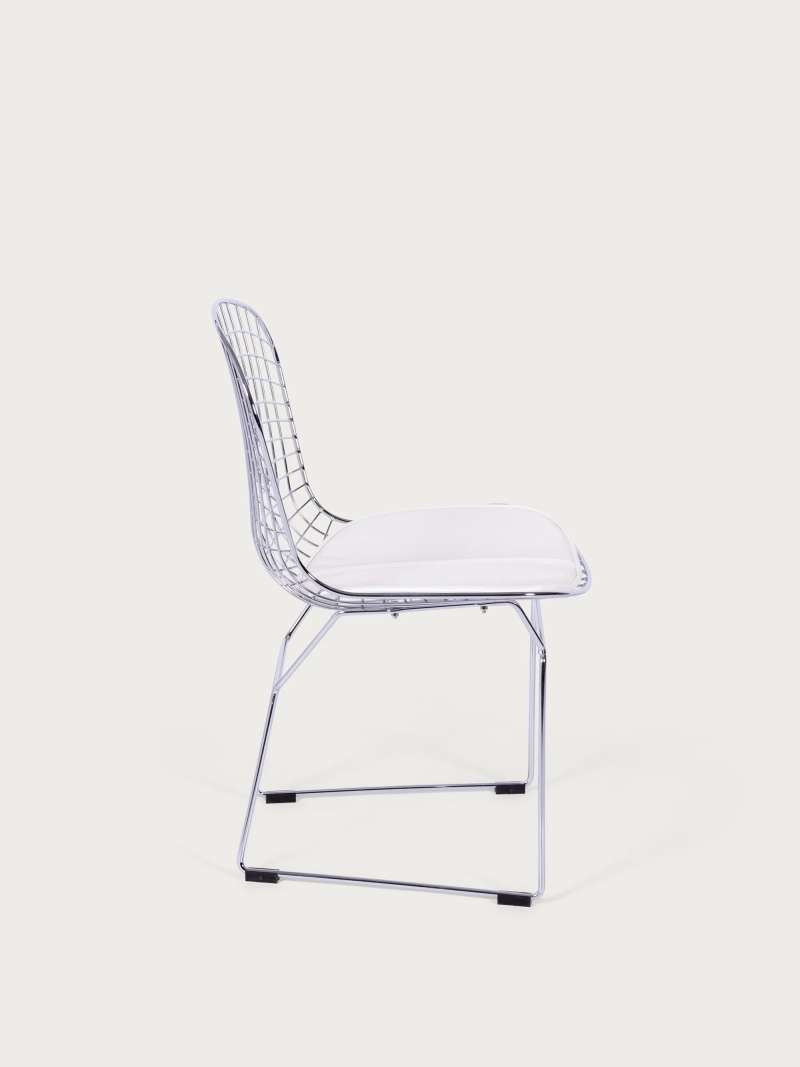 Silla de comedor ergonómica de acero inoxidable - Berta NEST DREAM - 10