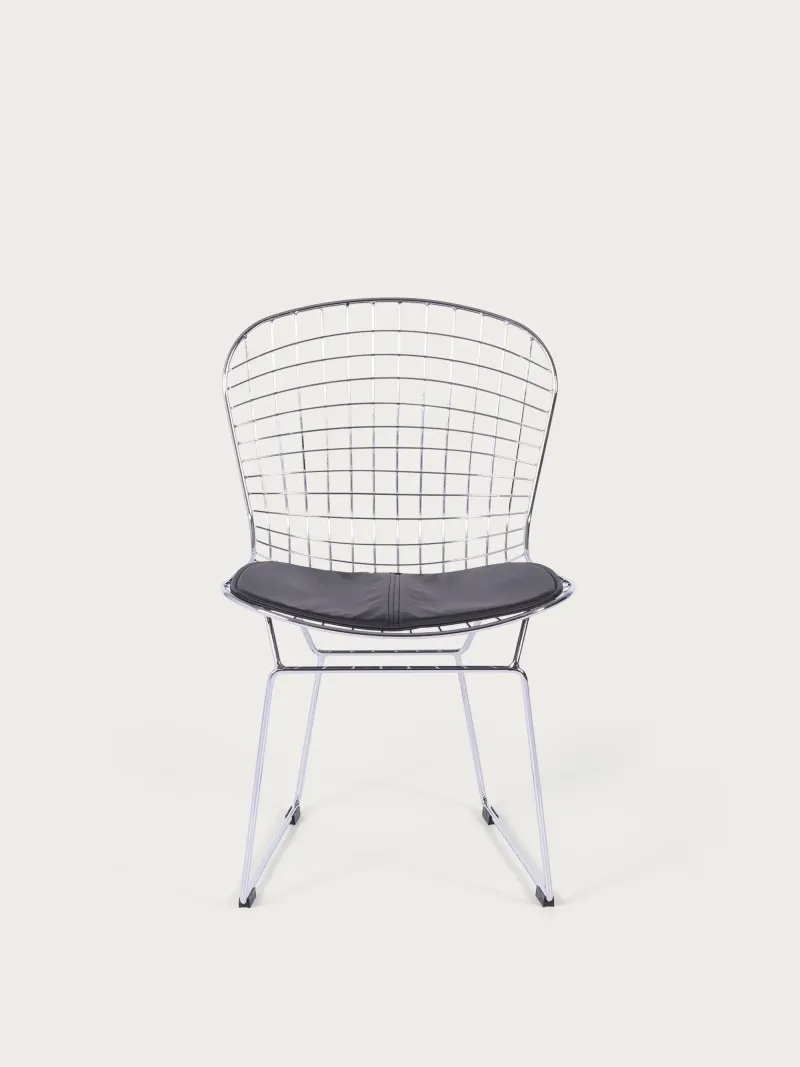 Silla de comedor ergonómica de acero inoxidable - Berta NEST DREAM - 1