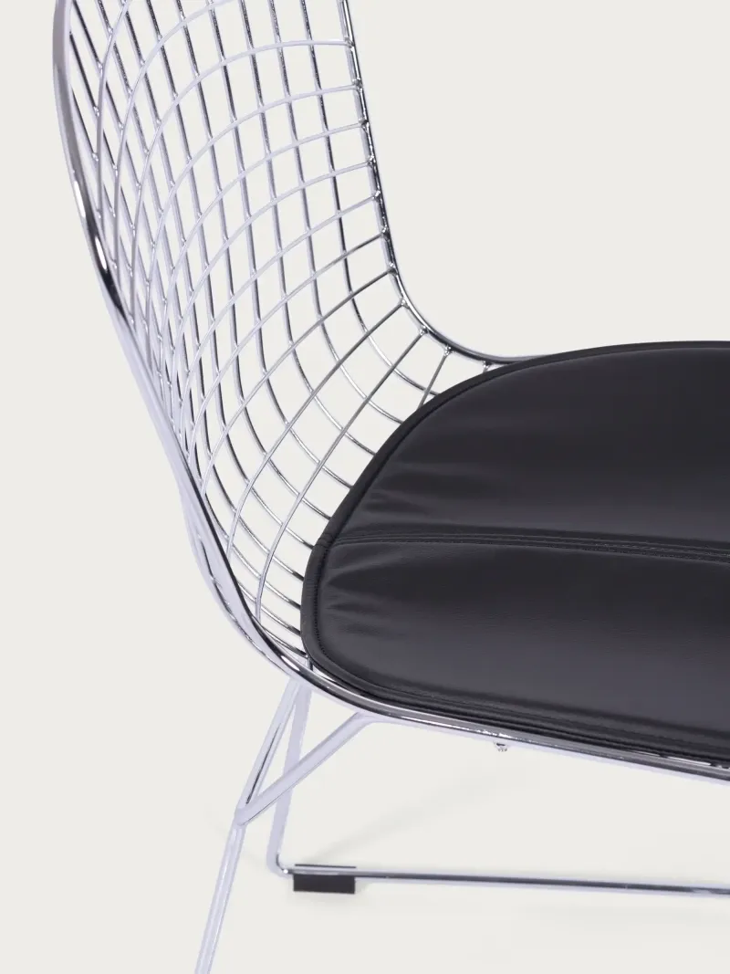 Silla de comedor ergonómica de acero inoxidable - Berta NEST DREAM - 1