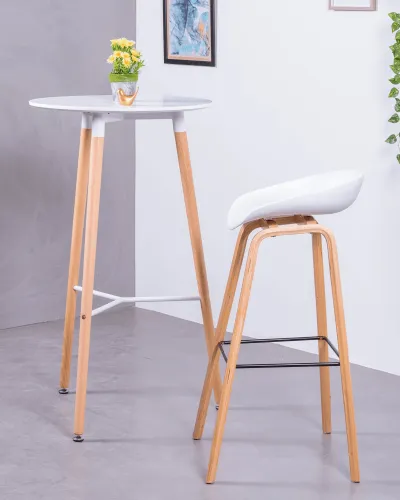 Palermo hoge tafel in Scandinavische stijl voor bar of keuken | Nest Dream Store