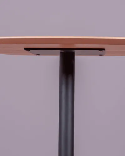 Hoge tafel voor bar in industriële stijl, 106cm hoog en 60x60cm | Geen verzendkosten