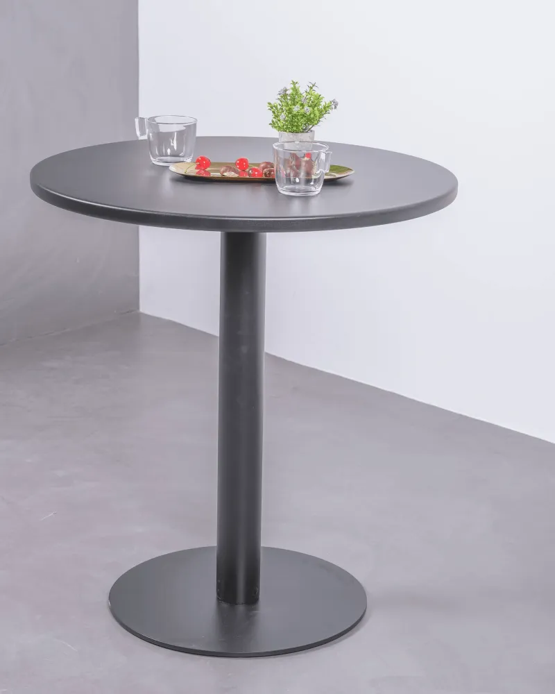 Seville high table in steel for bar or restaurant | Free shipping!