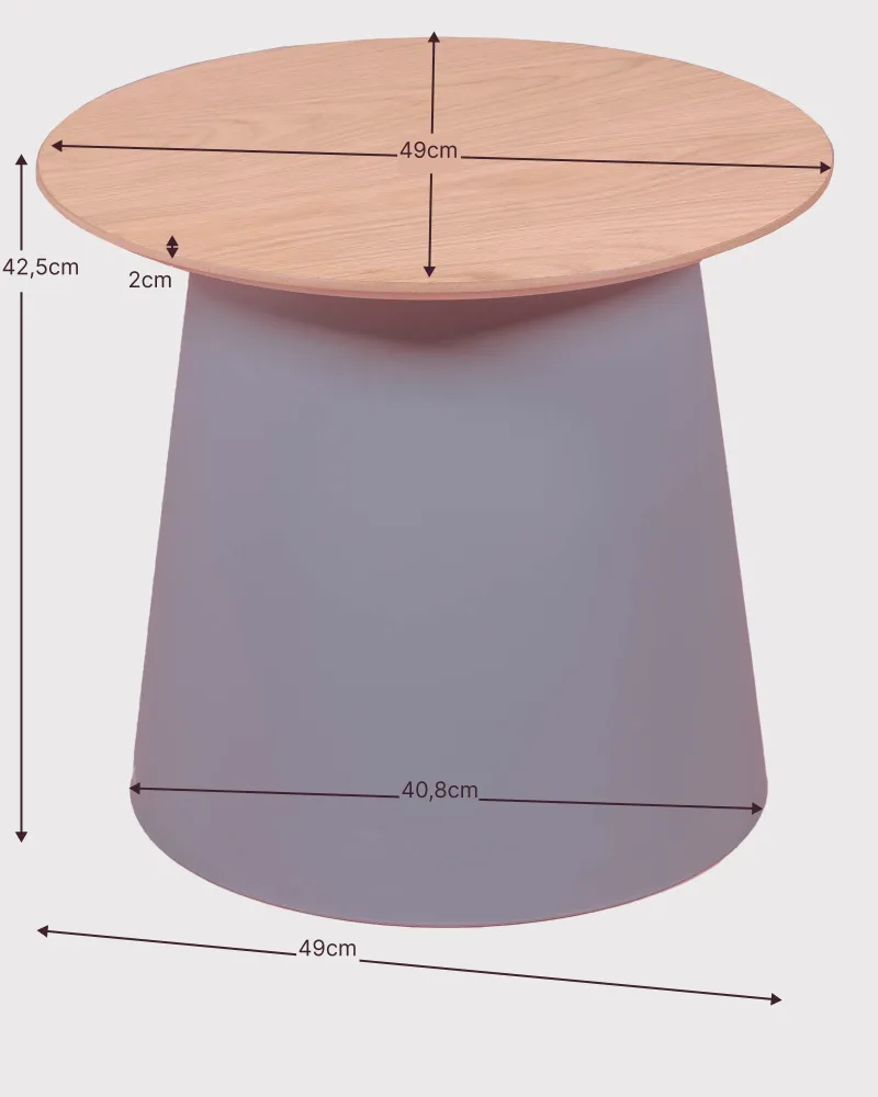 Norský boční dubový stolek | Nábytek v severském designu