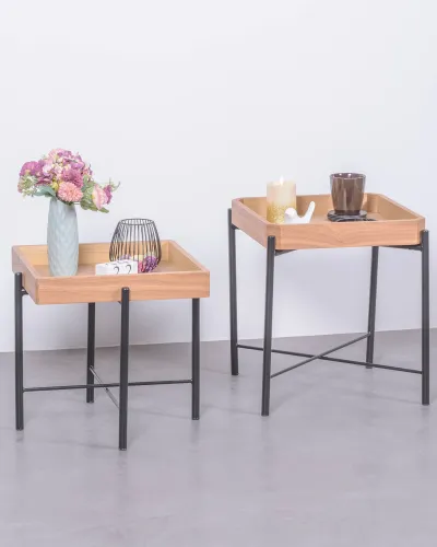 Ensemble de table d'appoint nordique Earth | Livraison gratuite et garantie de 5 ans