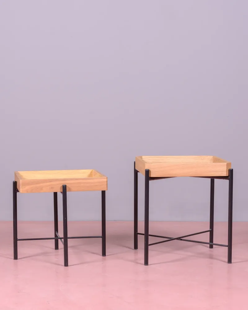 Ensemble de table d'appoint nordique Earth | Livraison gratuite et garantie de 5 ans