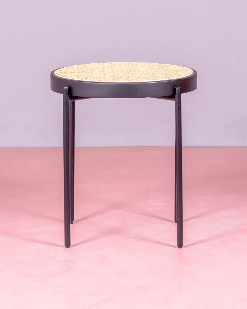 Table d'appoint North en rotin naturel pour déco bohème | Nest Dream