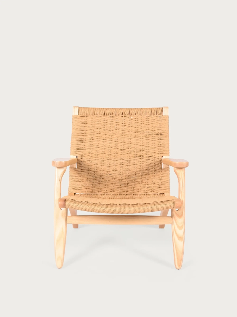 Handcrafted armchair in natural ash wood - Catani NEST DREAM - 2