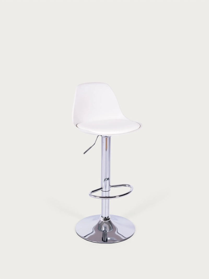 Banco de bar ajustável com almofada almofadada e apoio para os pés - Kansas NEST DREAM - 1