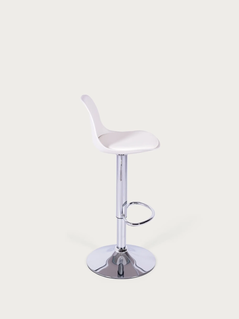 Taburete de bar ajustable con cojín acolchado y reposapiés - Kansas NEST DREAM - 2