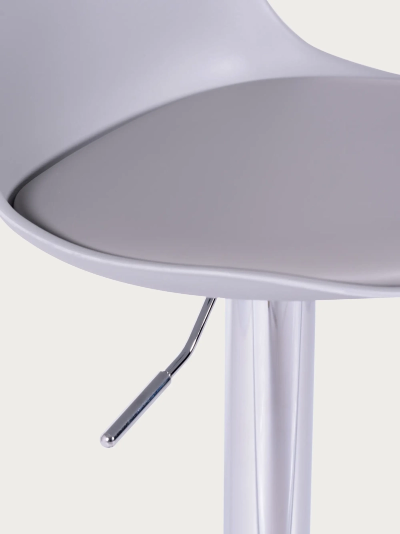 Adjustable Bar Stool with Padded Cushion and Footrest - Kansas NEST DREAM - 16