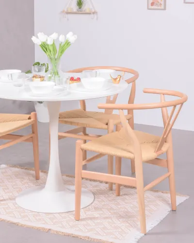 Design Tulip Strato tafel 90cm Ø | 5 jaar garantie bij Nest Dream