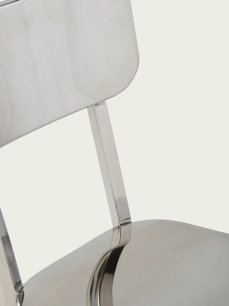 Stol i rustfrit stål - Delawere NEST DREAM - 1