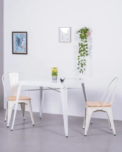 Table Bistro industrielle tout métal | Magasin Nest Dream