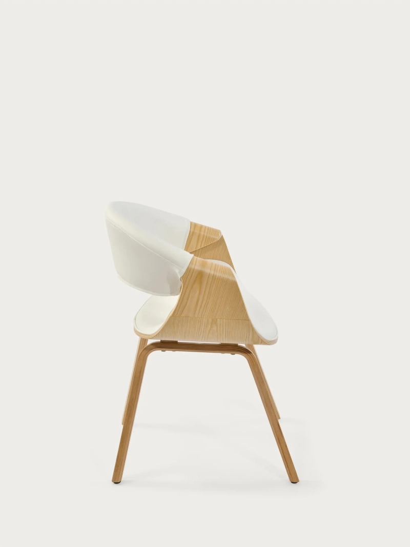 Silla nórdica de madera de arce con cojín - Burrow Z NEST DREAM - 8