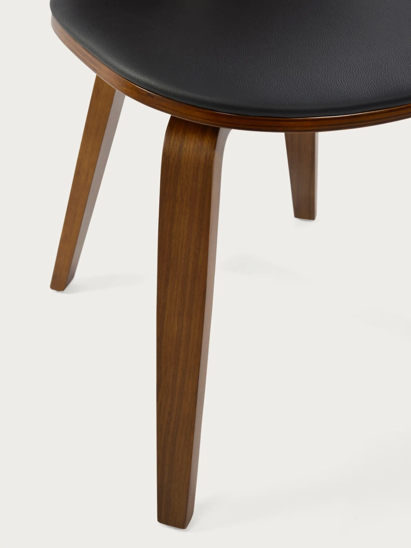 Nordic chair in walnut wood - Hut S NEST DREAM - 9