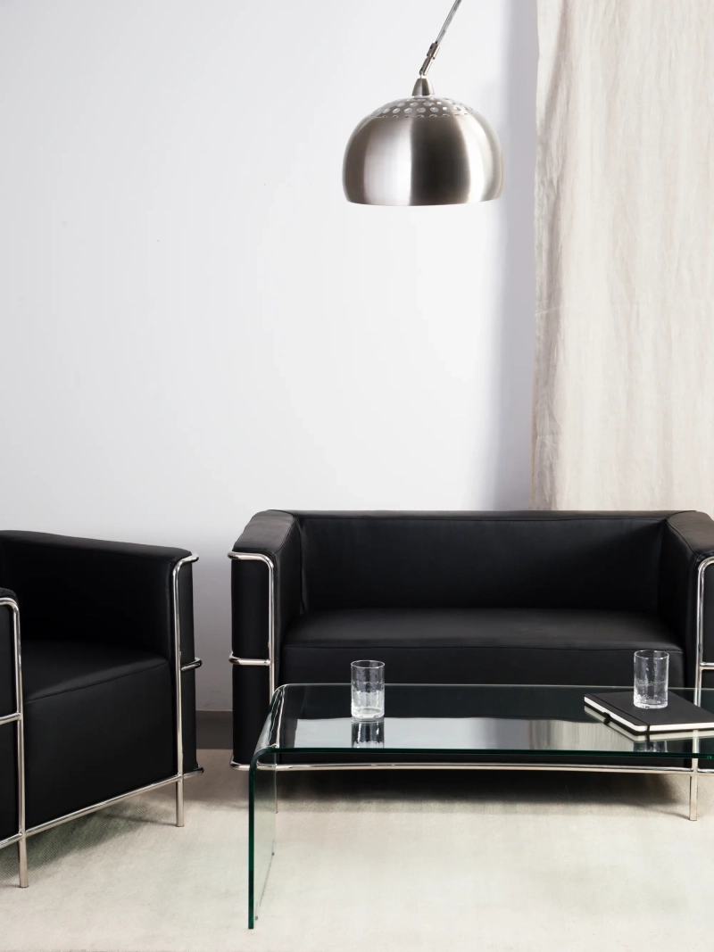 Kubisk designfåtölj i italienskt läder - Torino NEST DREAM - 9