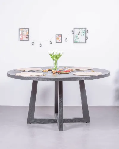 Mesa de jantar Soho 150cm em freixo natural | Frete grátis e garantia de 5 anos