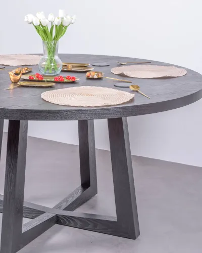 Mesa de jantar Soho 150cm em freixo natural | Frete grátis e garantia de 5 anos