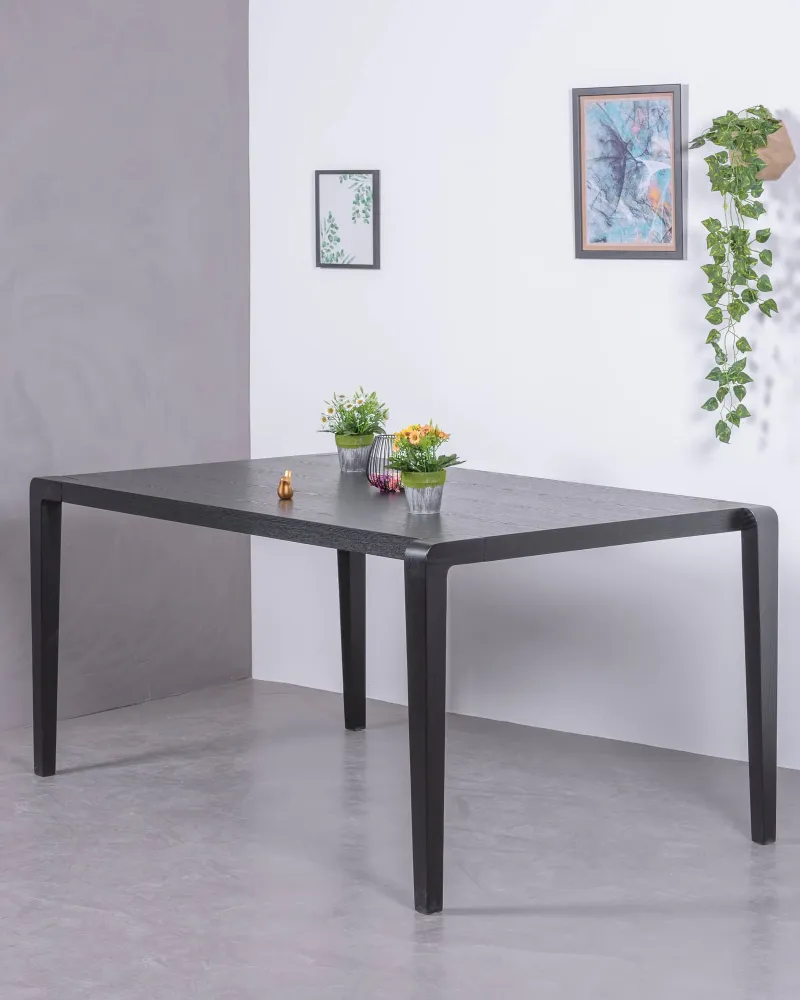 Inmod Rechthoekige Essenhouten Eettafel 150x90 | Nest Dream