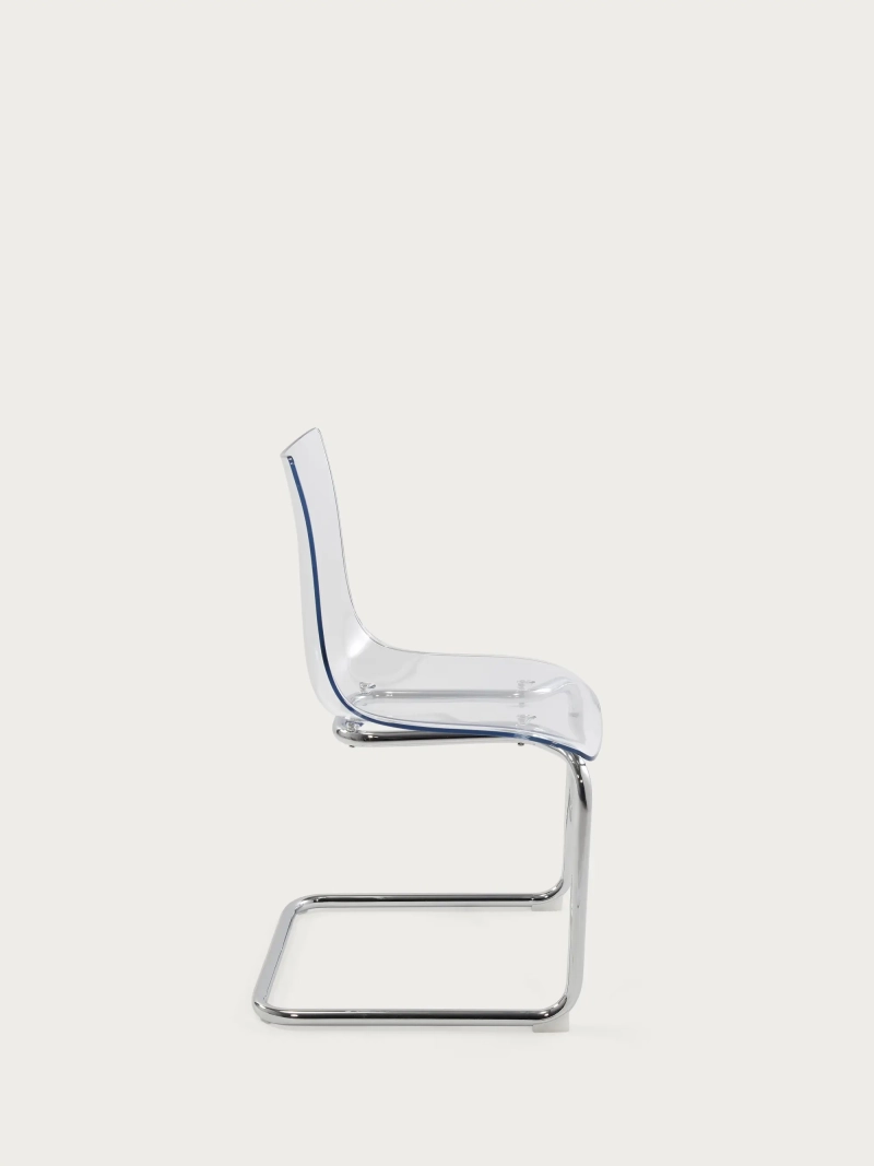 Designová židle s průhledným sedákem - Drážďany NEST DREAM - 2