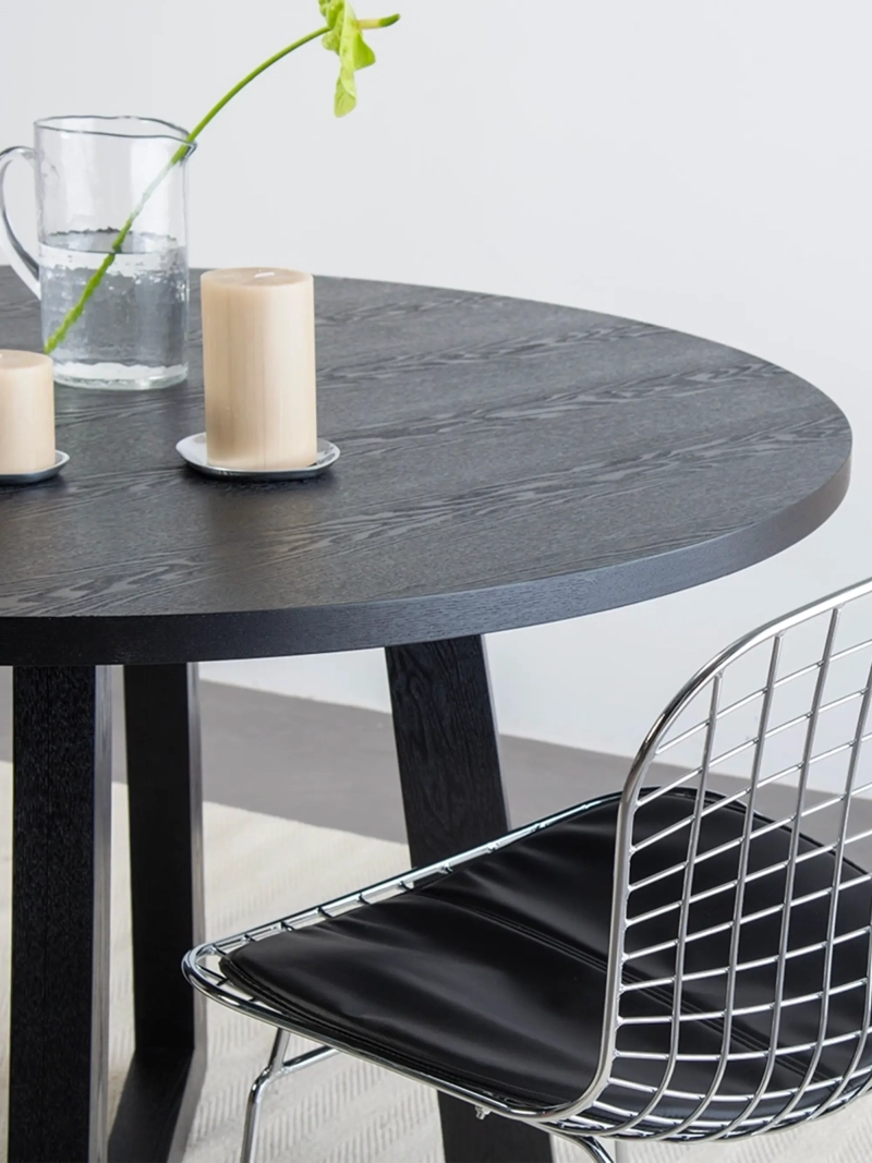 Round spisebord i naturlig ask (115 cm) - Soho NEST DREAM - 7