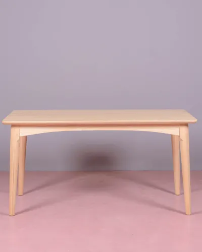 Mesa de comedor Dubli nórdica en madera de fresno | Envío gratis