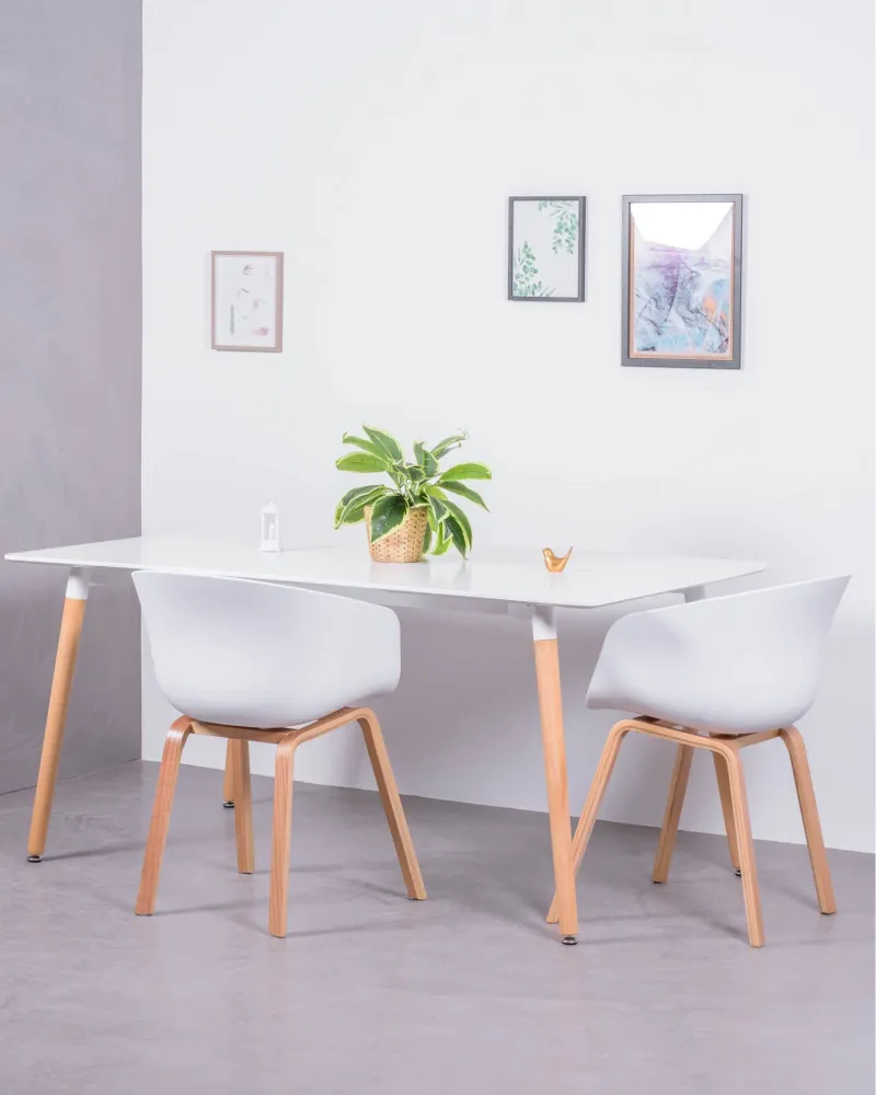 160cm rectangular dining table | Nordic design | Nest Dream